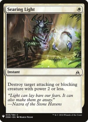 Searing Light<br /><span class="collector-number">Collector No. OGW-33</span>