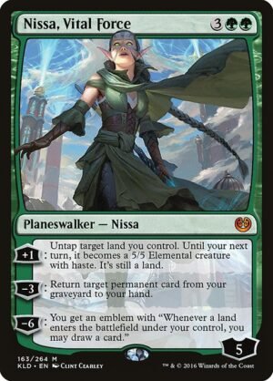 Nissa, Vital Force<br /><span class="collector-number">Collector No. 163</span>