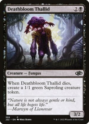 Deathbloom Thallid<br /><span class="collector-number">Collector No. 395</span>