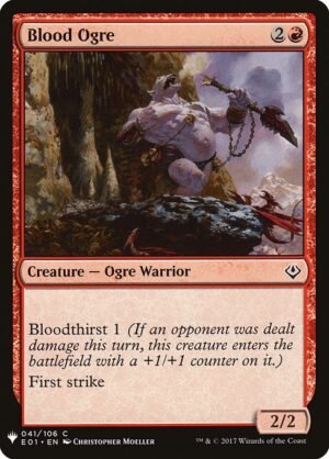 Blood Ogre<br /><span class="collector-number">Collector No. E01-41</span>