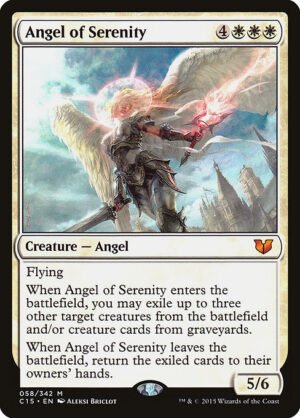 Angel of Serenity<br /><span class="collector-number">Collector No. 58</span>