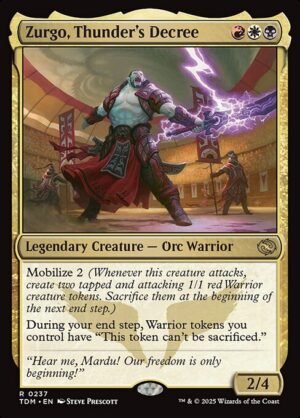 Zurgo, Thunder's Decree<br /><span class="collector-number">Collector No. 237</span>