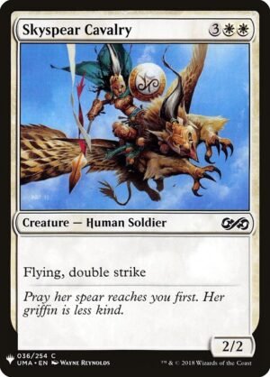 Skyspear Cavalry<br /><span class="collector-number">Collector No. UMA-36</span>