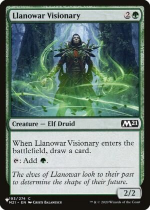 Llanowar Visionary<br /><span class="collector-number">Collector No. M21-193</span>
