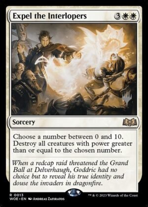 Expel the Interlopers<br /><span class="collector-number">Collector No. 13p</span>