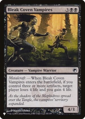 Bleak Coven Vampires<br /><span class="collector-number">Collector No. SOM-55</span>