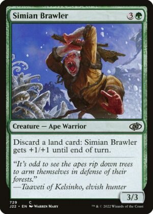 Simian Brawler<br /><span class="collector-number">Collector No. 729</span>