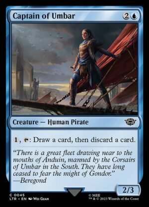 Captain of Umbar<br /><span class="collector-number">Collector No. 45</span>