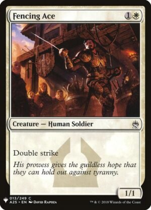 Fencing Ace<br /><span class="collector-number">Collector No. A25-13</span>