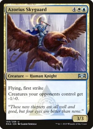 Azorius Skyguard<br /><span class="collector-number">Collector No. 155</span>