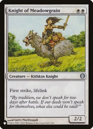 Knight of Meadowgrain<br /><span class="collector-number">Collector No. DDG-5</span>