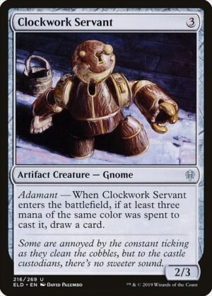 Clockwork Servant<br /><span class="collector-number">Collector No. 216</span>