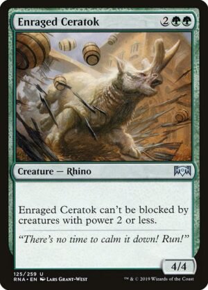 Enraged Ceratok<br /><span class="collector-number">Collector No. 125</span>