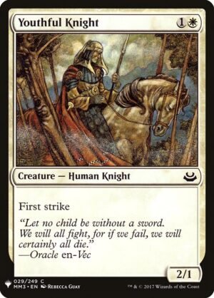 Youthful Knight<br /><span class="collector-number">Collector No. MM3-29</span>