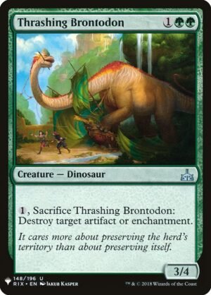 Thrashing Brontodon<br /><span class="collector-number">Collector No. RIX-148</span>