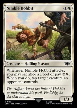Nimble Hobbit<br /><span class="collector-number">Collector No. 23</span>
