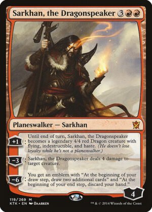 Sarkhan, the Dragonspeaker<br /><span class="collector-number">Collector No. 119</span>