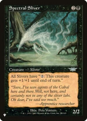 Spectral Sliver<br /><span class="collector-number">Collector No. LGN-83</span>