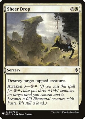 Sheer Drop<br /><span class="collector-number">Collector No. BFZ-48</span>