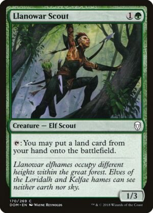 Llanowar Scout<br /><span class="collector-number">Collector No. 170</span>