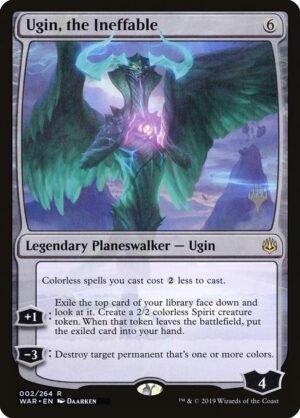 Ugin, the Ineffable - Foil<br /><span class="collector-number">Collector No. 2p</span>