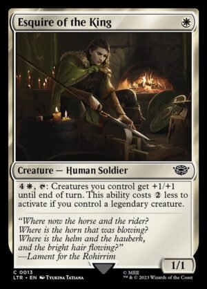 Esquire of the King<br /><span class="collector-number">Collector No. 13</span>