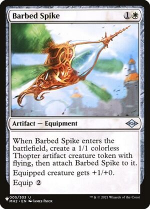 Barbed Spike<br /><span class="collector-number">Collector No. MH2-5</span>