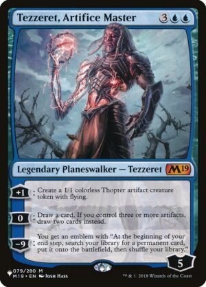 Tezzeret, Artifice Master<br /><span class="collector-number">Collector No. M19-79</span>