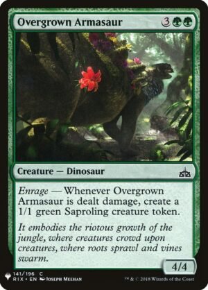 Overgrown Armasaur<br /><span class="collector-number">Collector No. RIX-141</span>