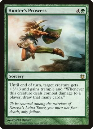 Hunter's Prowess<br /><span class="collector-number">Collector No. 124</span>