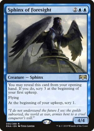 Sphinx of Foresight<br /><span class="collector-number">Collector No. 55</span>