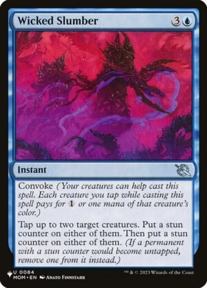 Wicked Slumber<br /><span class="collector-number">Collector No. MOM-84</span>