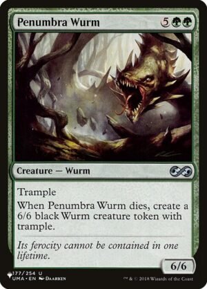Penumbra Wurm<br /><span class="collector-number">Collector No. UMA-177</span>