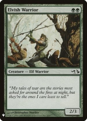 Elvish Warrior<br /><span class="collector-number">Collector No. DD1-5</span>