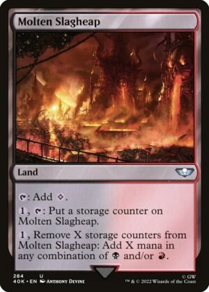 Molten Slagheap<br /><span class="collector-number">Collector No. 284</span>