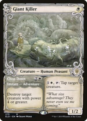 Giant Killer // Chop Down<br /><span class="collector-number">Collector No. 275</span>