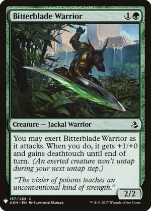 Bitterblade Warrior<br /><span class="collector-number">Collector No. AKH-157</span>
