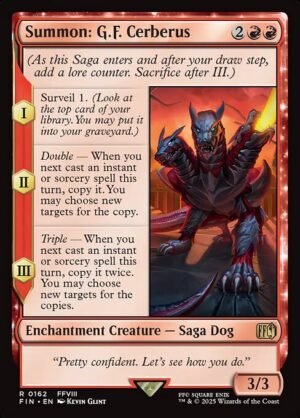 Summon: G.F. Cerberus - Foil<br /><span class="collector-number">Collector No. 162</span>