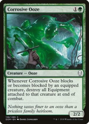 Corrosive Ooze<br /><span class="collector-number">Collector No. 158</span>