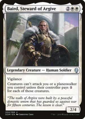 Baird, Steward of Argive<br /><span class="collector-number">Collector No. 4</span>