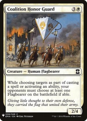 Coalition Honor Guard<br /><span class="collector-number">Collector No. EMA-6</span>