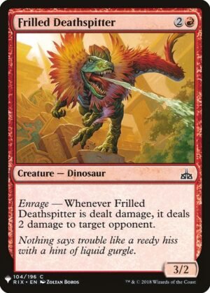 Frilled Deathspitter<br /><span class="collector-number">Collector No. RIX-104</span>