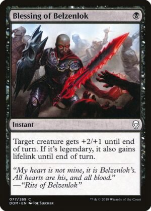 Blessing of Belzenlok<br /><span class="collector-number">Collector No. 77</span>