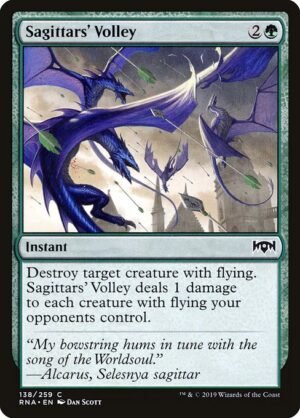 Sagittars' Volley<br /><span class="collector-number">Collector No. 138</span>