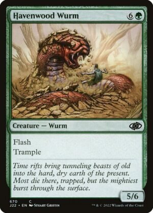 Havenwood Wurm<br /><span class="collector-number">Collector No. 670</span>