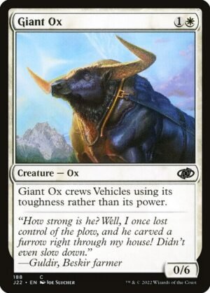 Giant Ox<br /><span class="collector-number">Collector No. 188</span>
