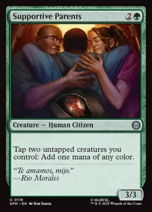 Supportive Parents - Foil<br /><span class="collector-number">Collector No. 119</span>
