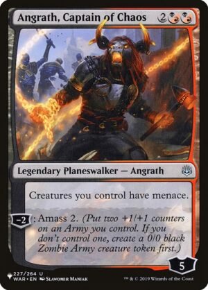 Angrath, Captain of Chaos<br /><span class="collector-number">Collector No. WAR-227</span>