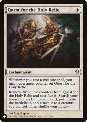 Quest for the Holy Relic<br /><span class="collector-number">Collector No. ZEN-33</span>