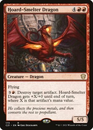 Hoard-Smelter Dragon<br /><span class="collector-number">Collector No. 173</span>